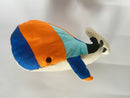Wiggly whale toy - A perfect gift for you pet- Made from fabric scraps