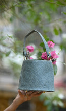 Zenkind 100% Plant Based and Biodegradable Coconut Leather Bucket Bag