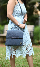 Zenkind Natural 100% Plant Based and Biodegradable Coconut Leather Chic City Bag