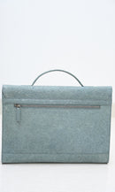 Zenkind Natural 100% Plant Based and Biodegradable Coconut Leather Laptop Bag