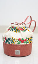 Zenkind Natural 100% Plant Based and Biodegradable Coconut Leather Jhola Sling