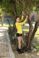 Bamboology Anti-Bacterial Bamboo Fabric Full Sleeves T-Shirt For Women