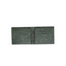VEGAN COCONUT LEATHER CLASSIC SLIM MEN WALLET- GREY