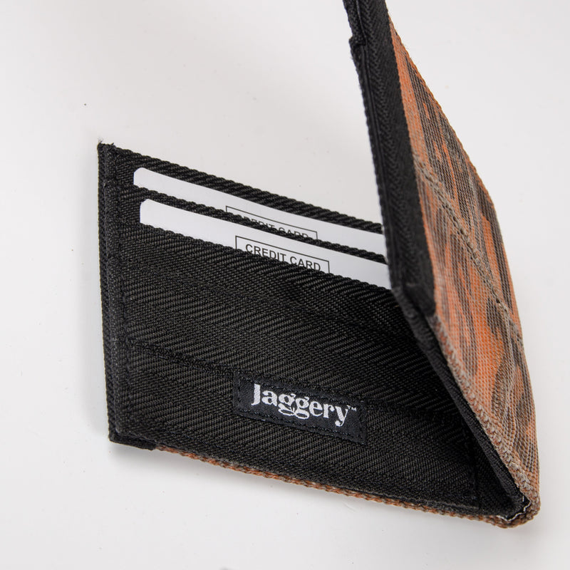 Jaggery Serially Circular Wallet in Ex-Cargo Belts