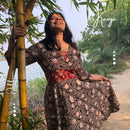 Kavya Upcycled Fit & Flare Dress