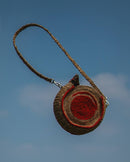 Kaiyare  Banana Fibre Round sling bag