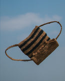 Kaiyare  Banana Fibre Striped backpack