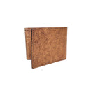 VEGAN COCONUT LEATHER CLASSIC MEN WALLET - BROWN