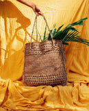 Kaiyare  Banana Fibre Large tote bag