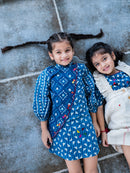 Prathaa Natkhat 100% Cotton Girls Frock