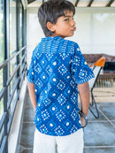 Prathaa Natkhat 100% Cotton Boys Shirt & Shorts (set of 2)