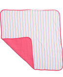 Organic Baby Girl Hooded Blanket