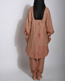 The Loom Art  Rosewood Cotton Silk Shirt