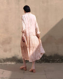 The Loom Art  Dreamy Dusk Cotton Silk Dress