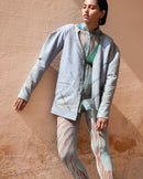 The Loom Art  Flora & Fauna Matka Silk Jacket