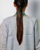 The Loom Art  Flora & Fauna Matka Silk Jacket