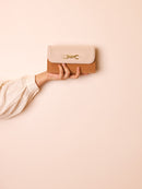 Whitefire Vegan Leather Lena Wallet in Cream Beige