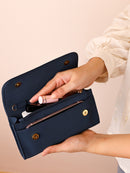 Whitefire Vegan Leather Lena Wallet in Royal Blue