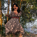 Kavya Upcycled Fit & Flare Dress