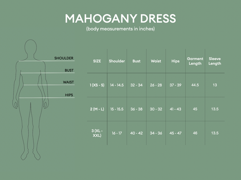 Mahogany Kimono Dress