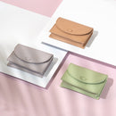 Whitefire Vegan Leather Mini Wallet in Warm Peach