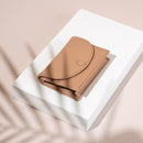 Whitefire Vegan Leather Mini Wallet in Warm Peach
