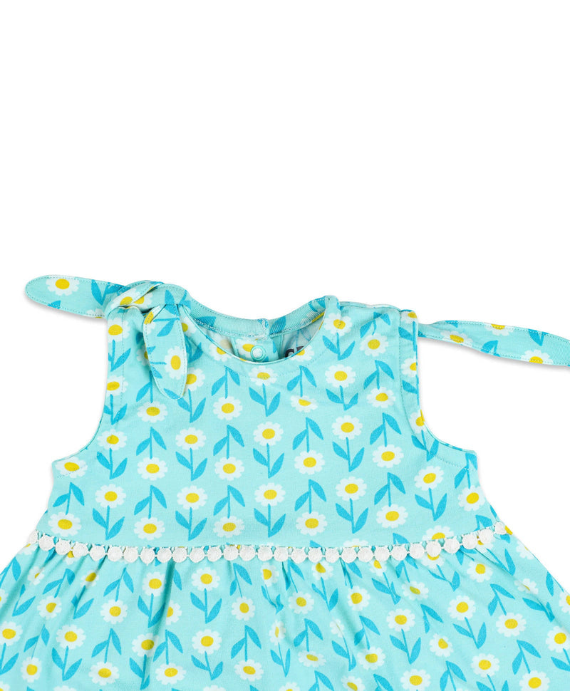 Organic Oopsy Daisy Knotted Frock