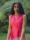 Vanaras Organic Cotton Malar Midi Dress