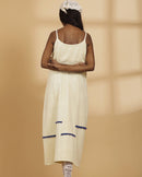 Handcrafted Mildly Swoon Handspun and Handwoven cotton Dress