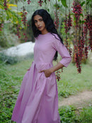 Vanaras Organic Cotton Milis Box Pleat Dress