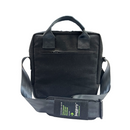 Jaggery Serially Circular Mini Co-founder's Satchel in Ex-British Cargo Belts & Rescued Car Seat Belts [10" Cafe Bag]