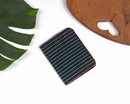 Use Me Works Striped Card Organiser Minimalistic Wallet
