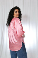 Earth Republic 100% Recycled Satin Fairy Dust Handcrafted Top