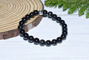 Bamboology Unisex Obsidian Bracelet - Black