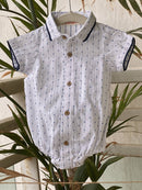 Khela Kids 6 mnth Ethically Made Peter pan collar baby shirt