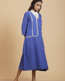 Handcrafted New Dimesion Handspun and Handwoven cotton Dress