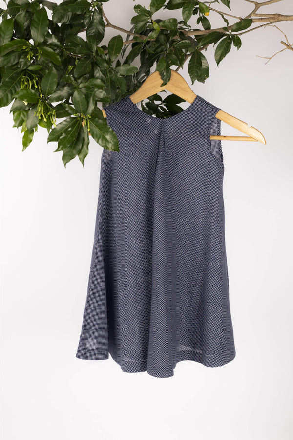 Ora Organics 100% Handwoven Cotton Textured Nilima Dress