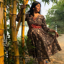 Kavya Upcycled Fit & Flare Dress