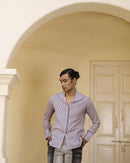 IOLITE OPAL BUTTONED SHIRT