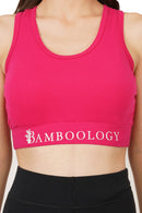 Bamboology Natural Bamboo Fabric Sports Bra Bold