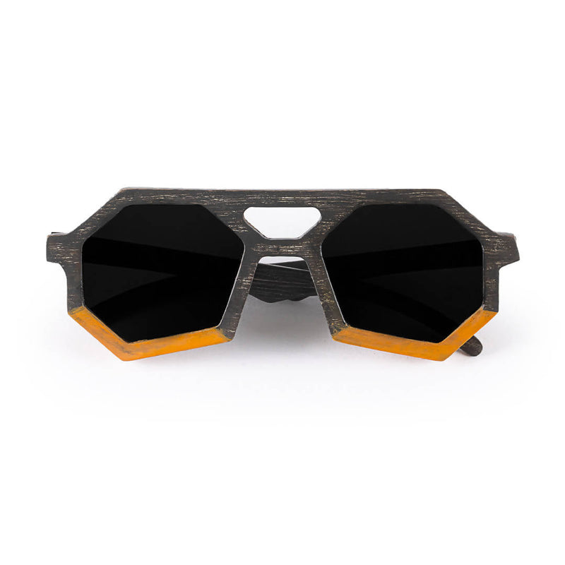 Geometrical and classy pair of Unisex MANAUS sunglasses
