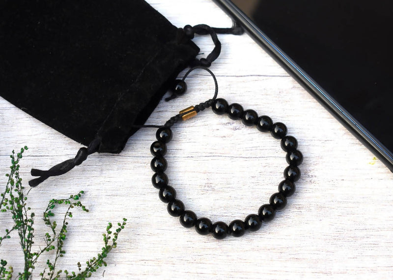 Natural Onyx Bracelet For Protection, Health And Balance