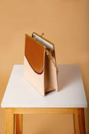 X Feet Above Ethically Made Miranda Clasp Bag