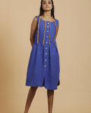 Handcrafted Reckless Handspun and Handwoven cotton Dress