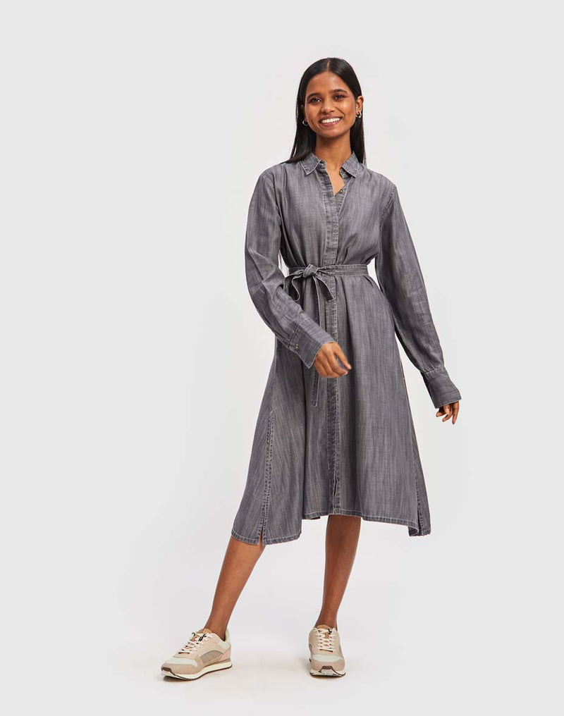 Reistor Tencel The Everyday Dress in Grey