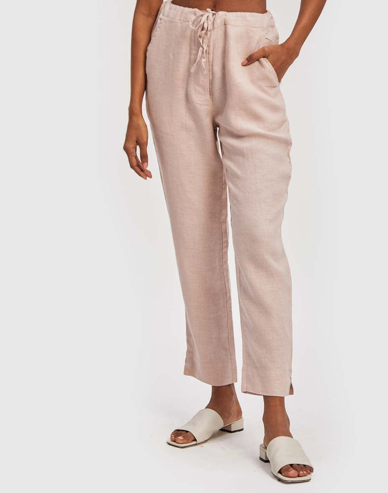 Reistor The Goes with Everything Hemp Pant in Pink