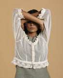 Handcrafted Rewind Handspun and Handwoven cotton Dress