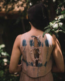 Something Sustainable  Ripple Organic Khadi Rose Crop Top