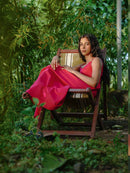 Vanaras Organic Cotton Roja Maxi Dress