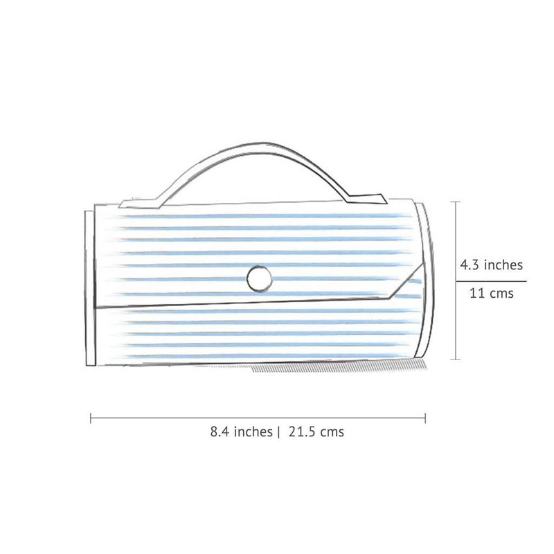 Wild Prune Round Clutch